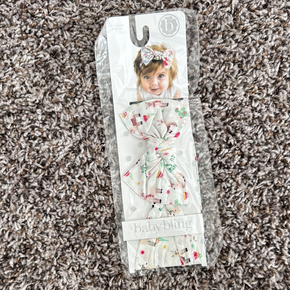 Baby Bling llama headband